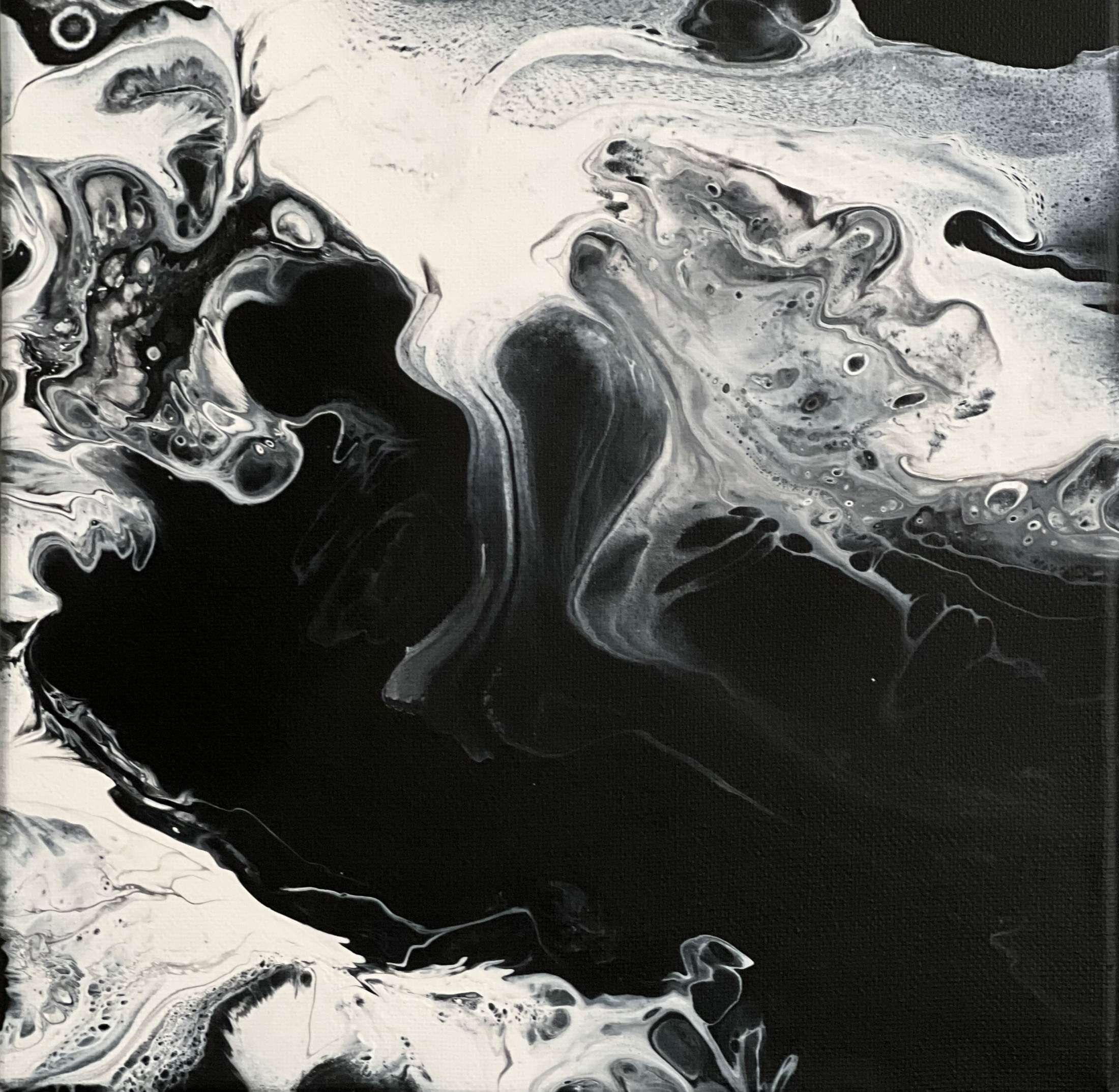 10 x 10 acrylic painting