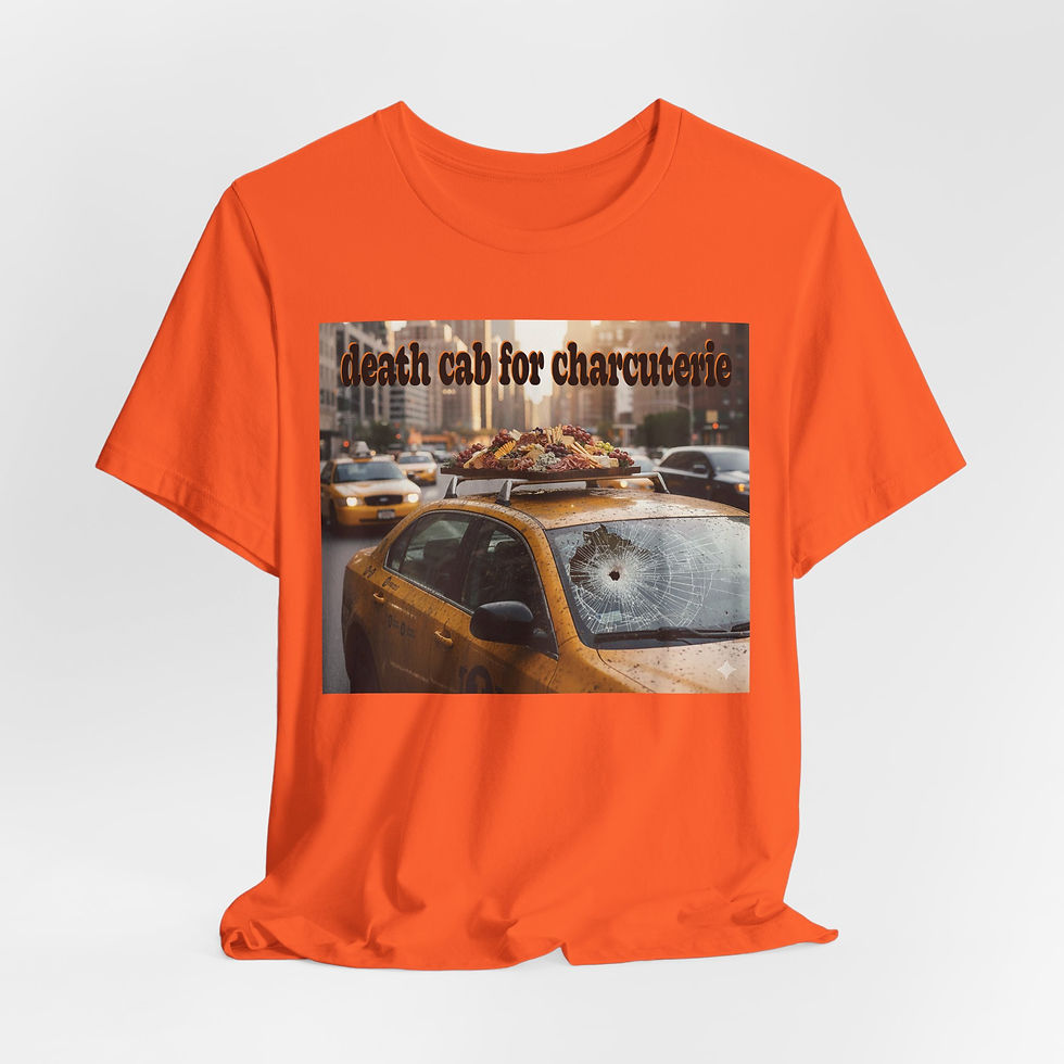 Thumbnail: Death Cab for Charcuterie Taxi Photo Tee