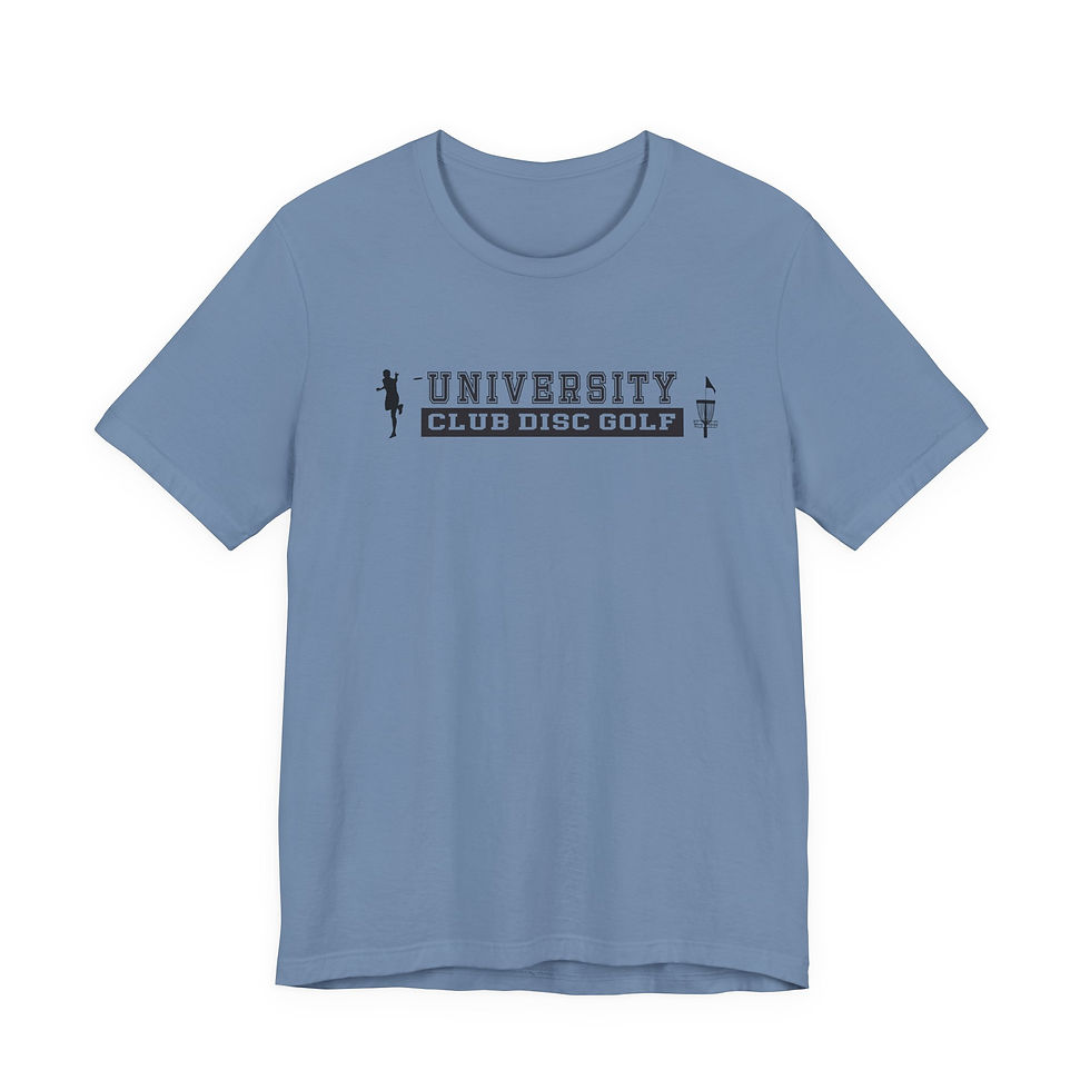 Thumbnail: University Club Sports Disc Golf T‑Shirt —Club Disc Golf