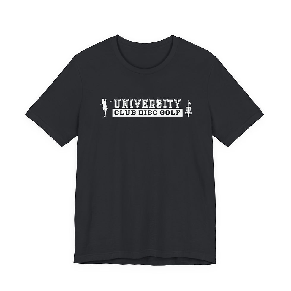 Thumbnail: University Club Sports Disc Golf T‑Shirt —Club Disc Golf