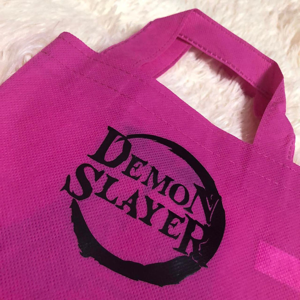 Miniaturbild: Pink Nezuko Tote