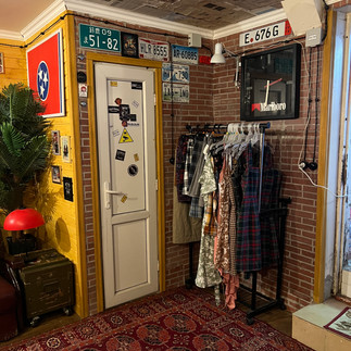 Retro Trash Thrift Shop in Tbilisi Georgia