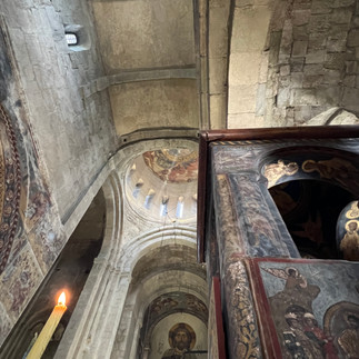 Svetitskhoveli Cathedral located in the historic town Mtskheta