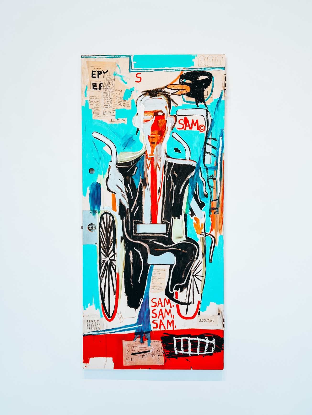 Basquiat Painting at the Dallas Museum of Art