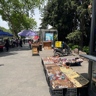 Dry Bridge Market in Tbilisi Georgia