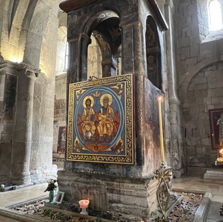 Svetitskhoveli Cathedral located in the historic town Mtskheta