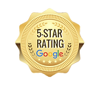 5 star google reviews badge