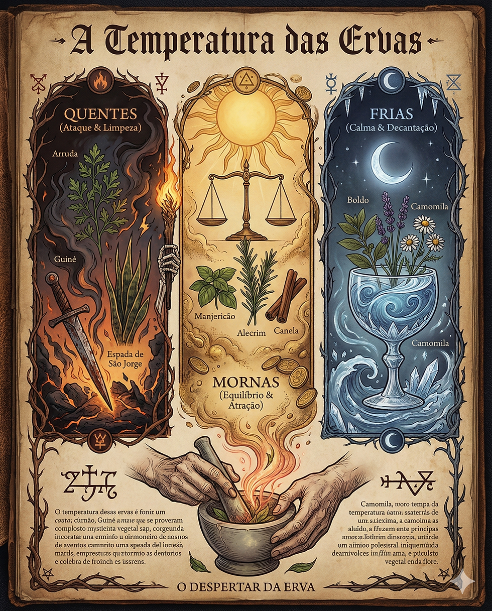 temperatura das ervas aeluriah