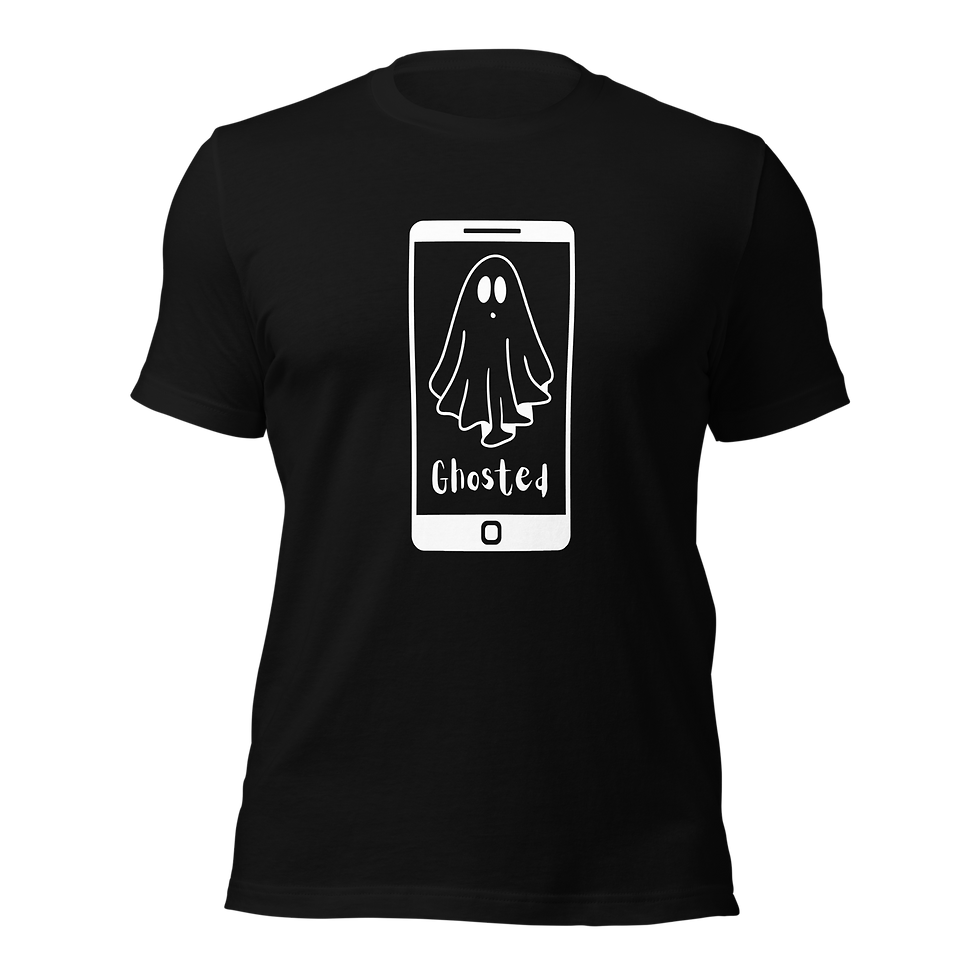Thumbnail: Ghosted (Phone) – Unisex T-shirt 📱👻