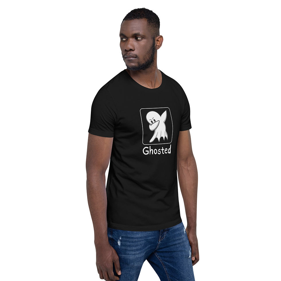 Thumbnail: Ghosted (dab) – Unisex T-shirt 👻✨
