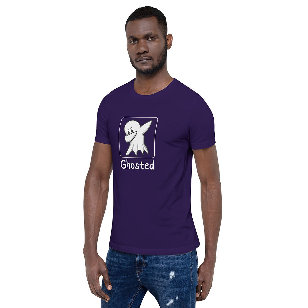 Thumbnail: Ghosted (dab) – Unisex T-shirt 👻✨