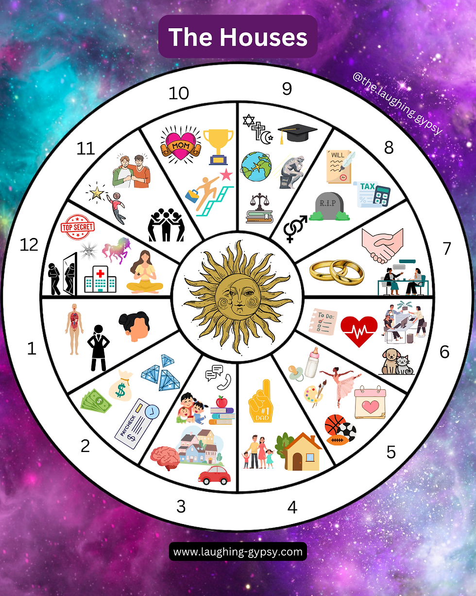 12 Houses of Astrology
