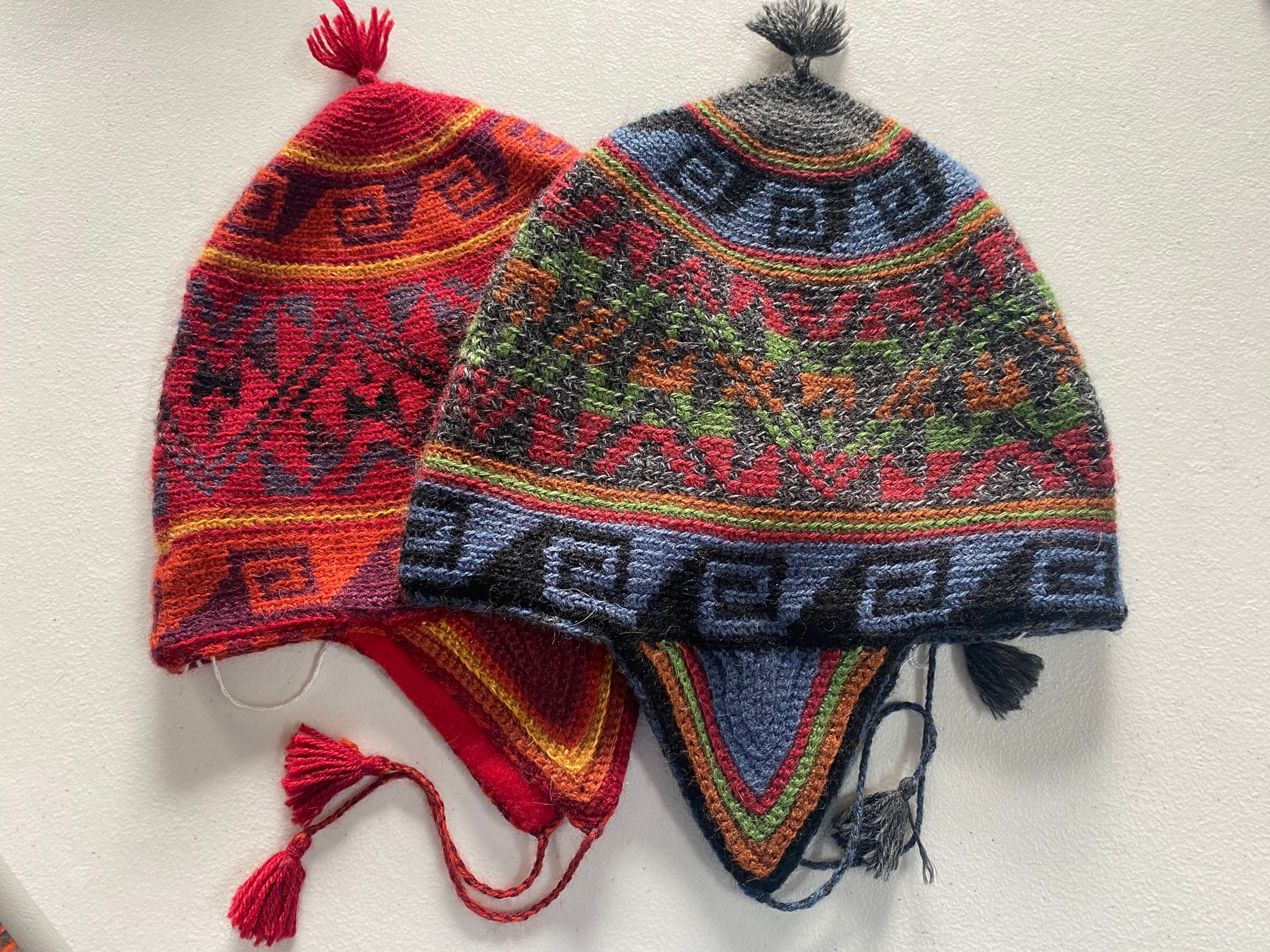 Alpaca Tasseled Hats