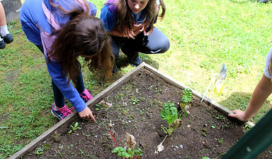 Students from 5th Grade working in the M