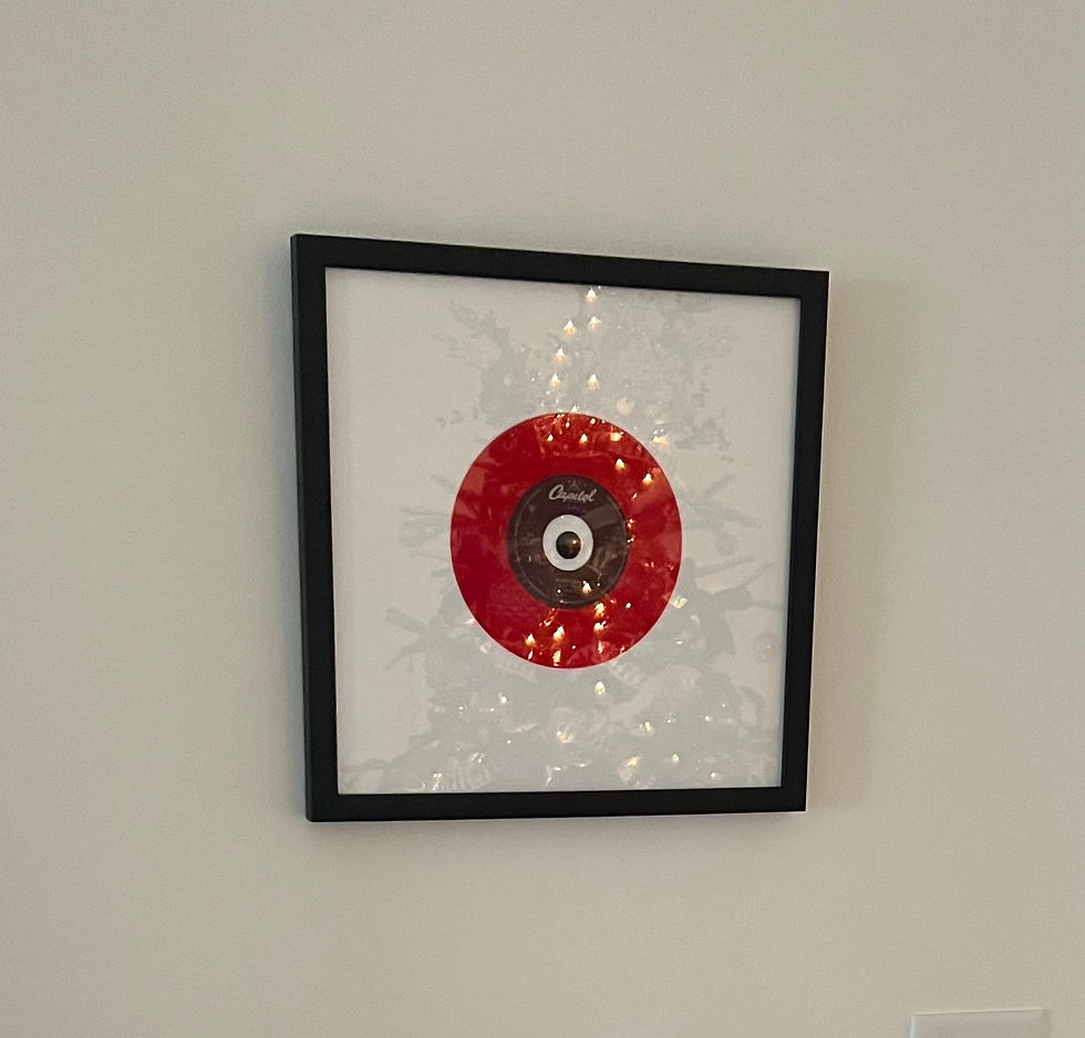 Thumbnail: Vinyl 12” LP Record Album Frame, 15” x 15”,  MTO