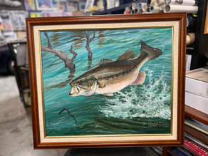 Framing of an Original Duane Raver Painting