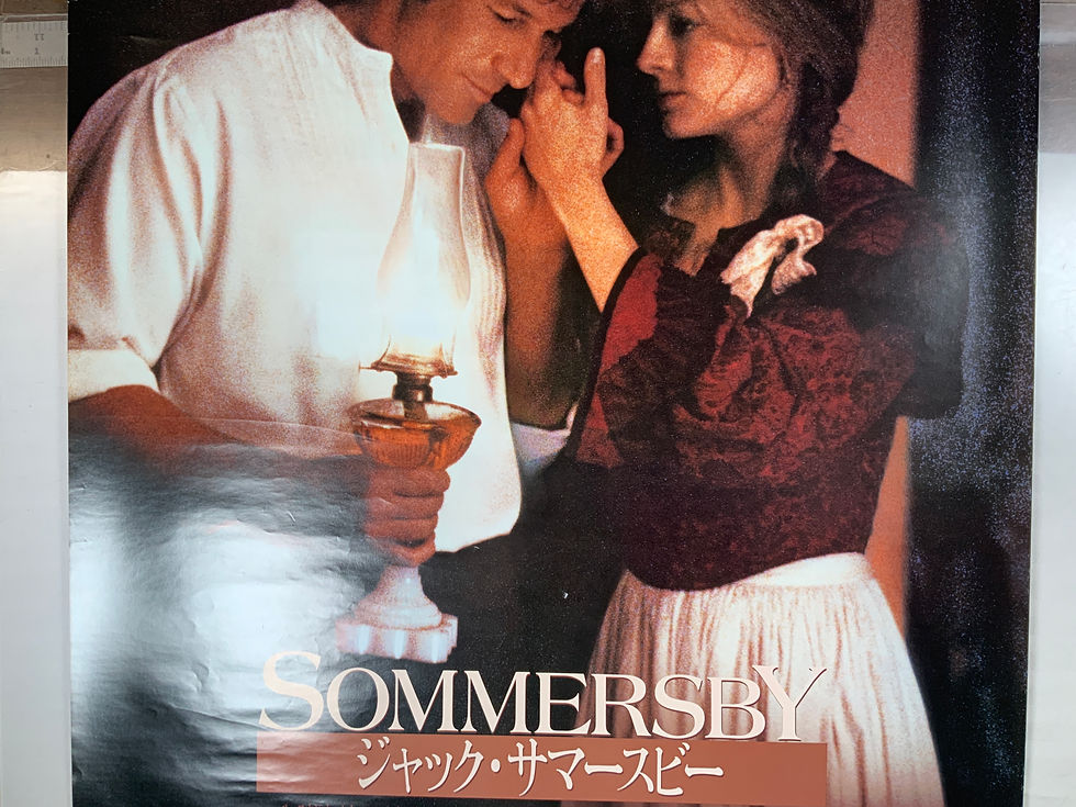Thumbnail: Japanese Movie Poster, Sommersby, 1993 VG+