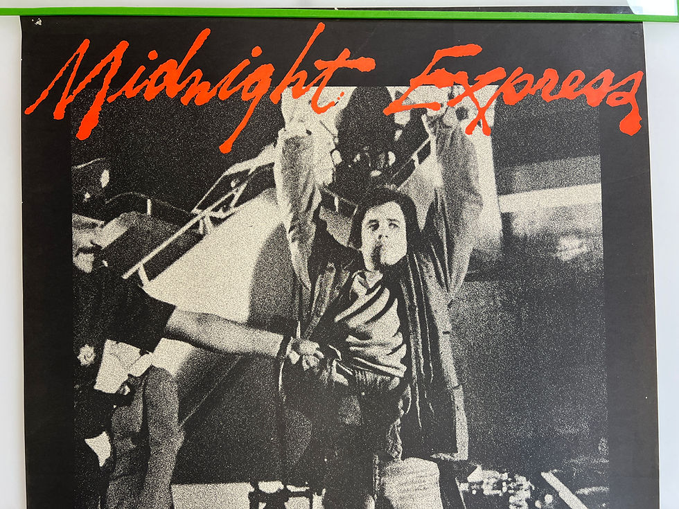 Thumbnail: Japanese Movie Poster, Midnight Express, 1978 VG+