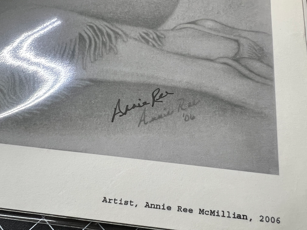 Thumbnail: Annie Ree McMillian: Newborn Print | 17/MMVI | Mint Never Framed