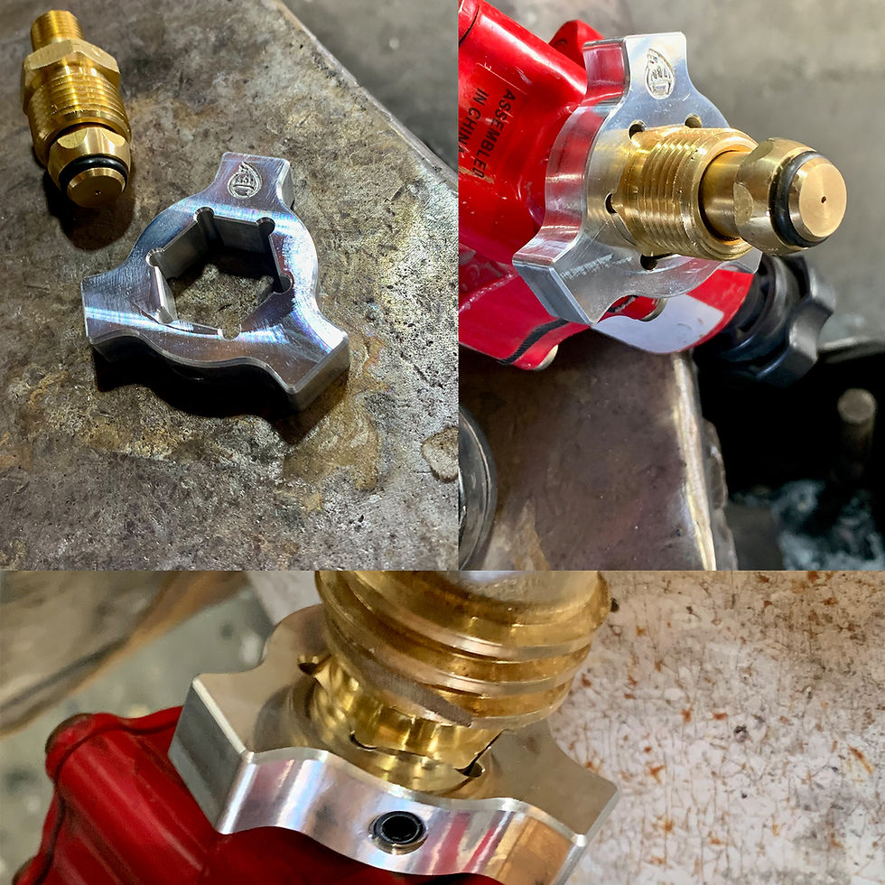 Thumbnail: Wrenchless Propane Nut