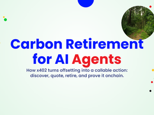 Carbon retirement for AI agents: how x402 turns offsetting into a callable action