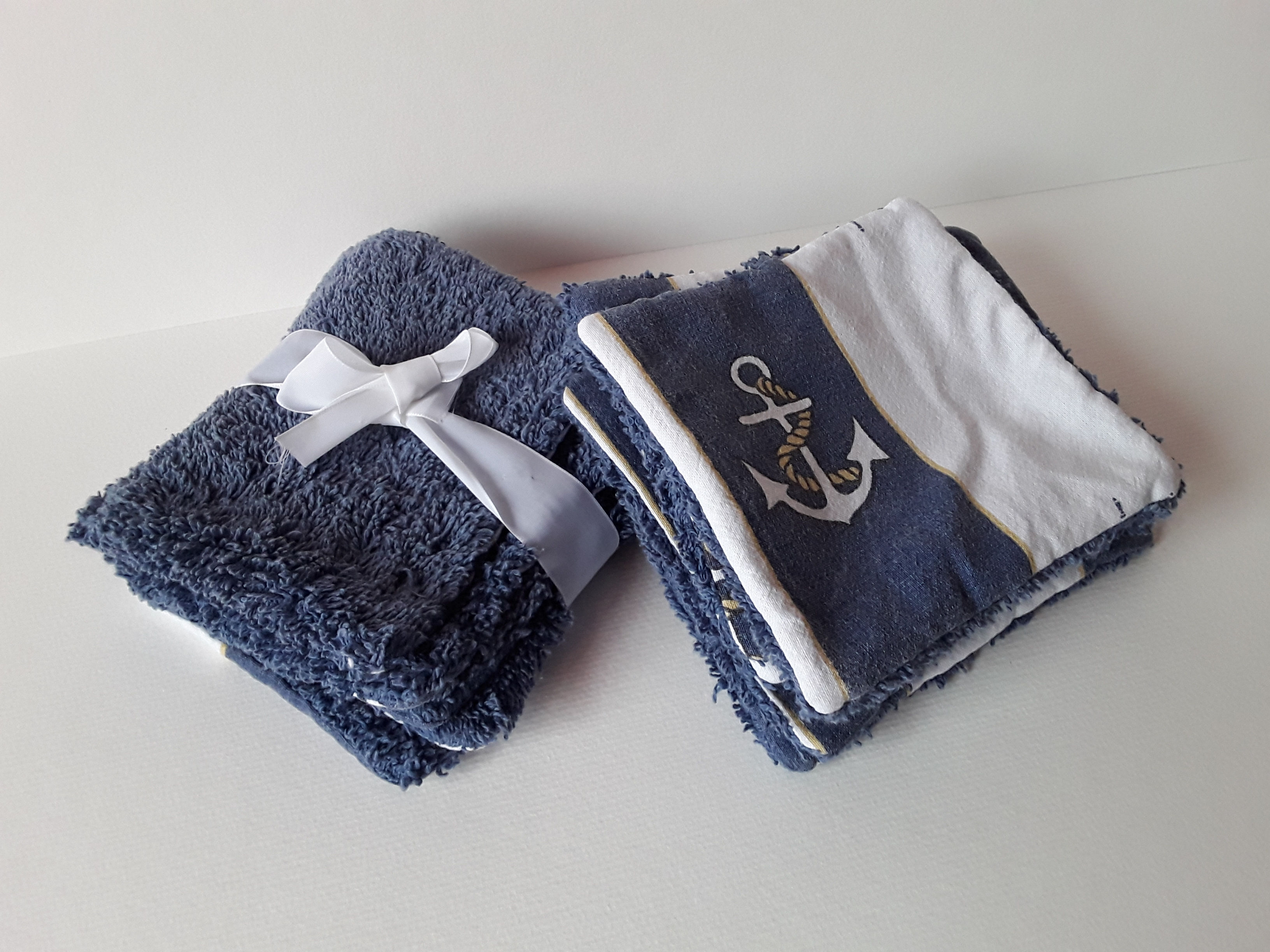 Lingettes lavables et réutilisables les 10 pièces
