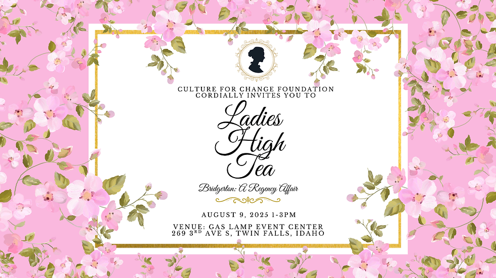 Ladies High Tea 2025: Bridgerton - A Regency Affair