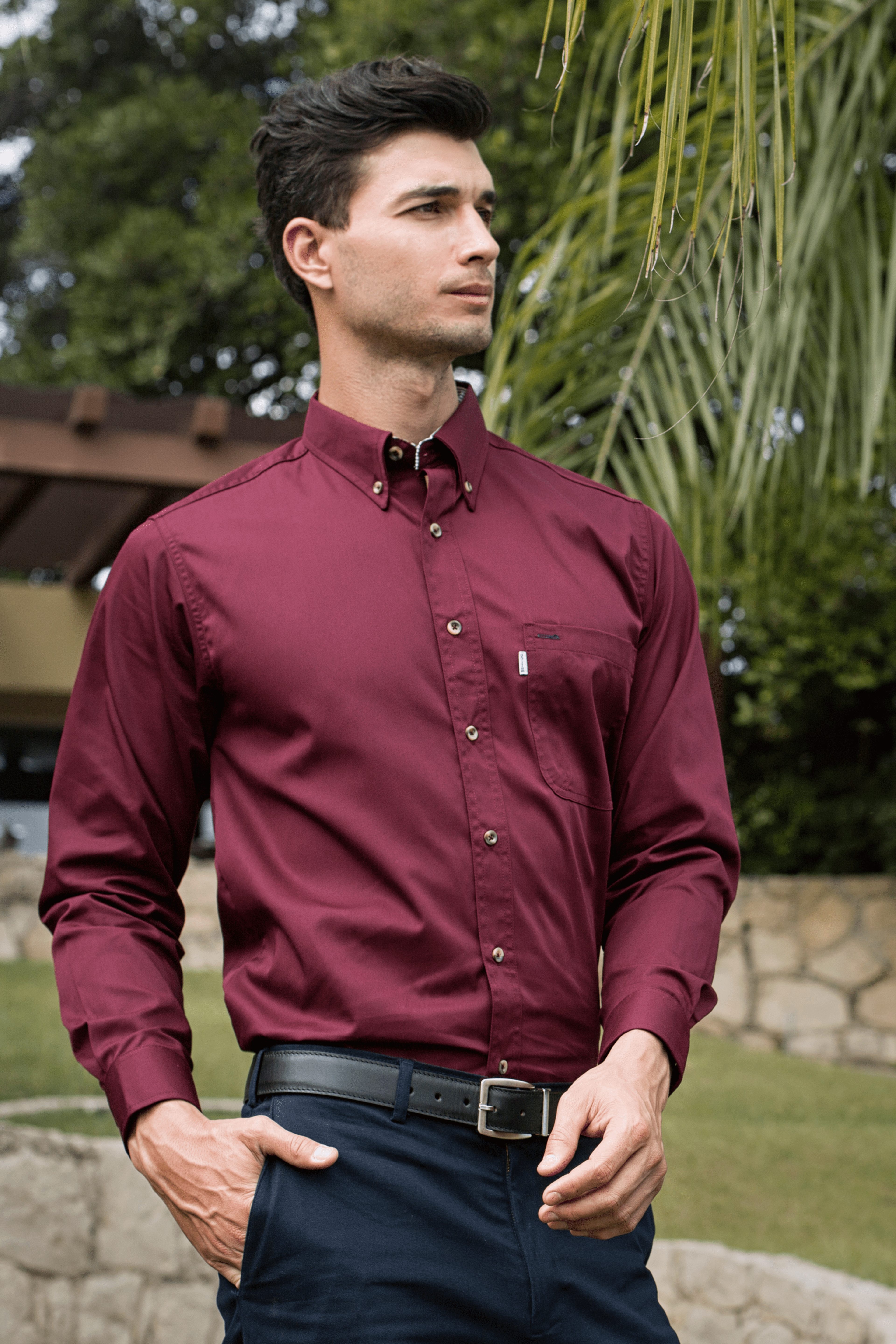 CAMISA GABARDINA LIGERA