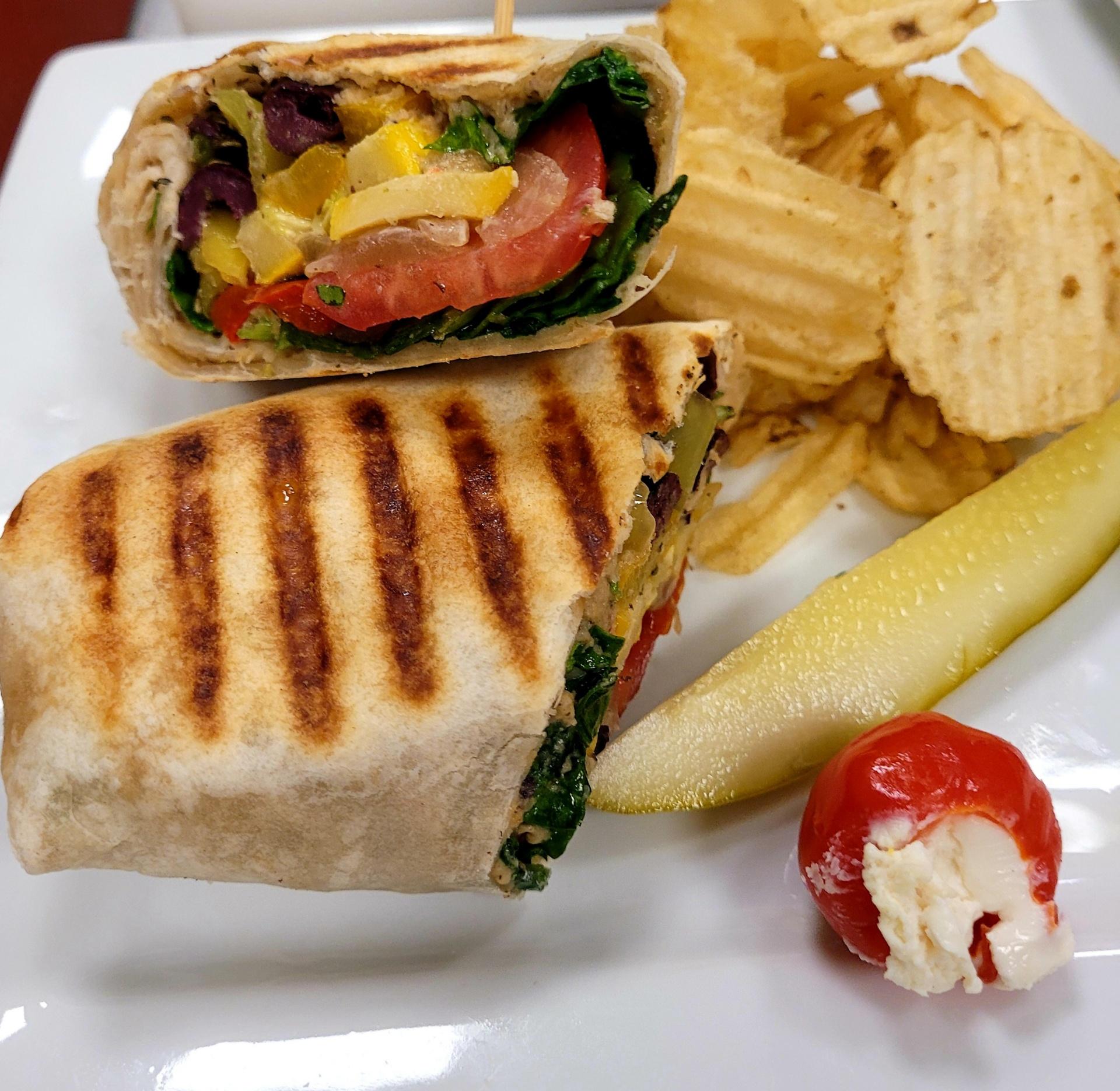 Arranged Food and Objects