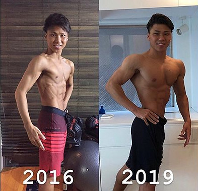 【3年間の変化】bestbodyjapan→men'sphysique💪🏿_
