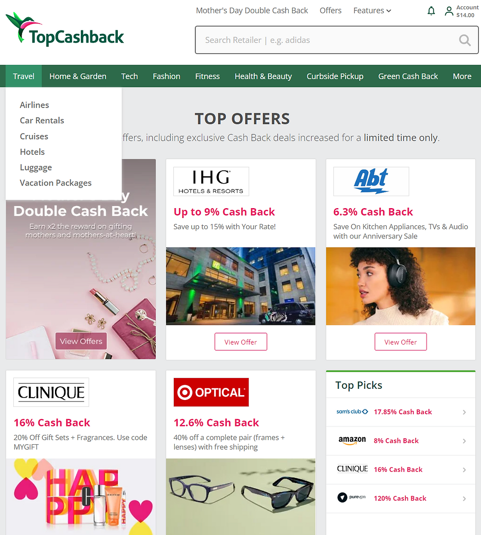 TopCashBack