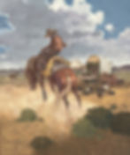 Dust in the Frijoles 24 X 20