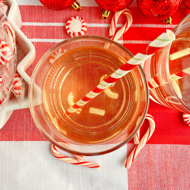 Candy Cane Spritzers