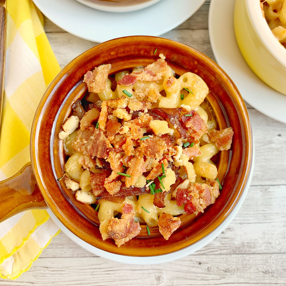 Bacon and Beer Mac and Cheese