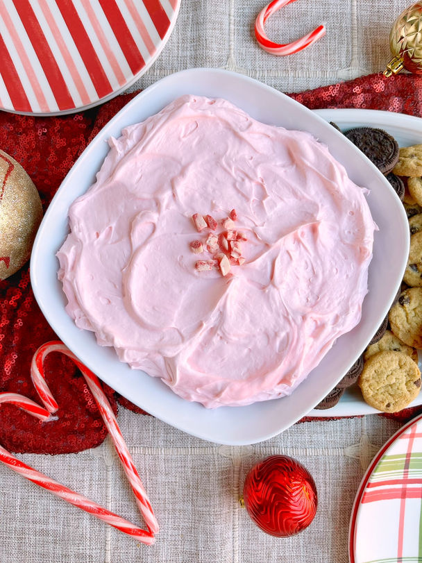 Peppermint Cheesecake Dip