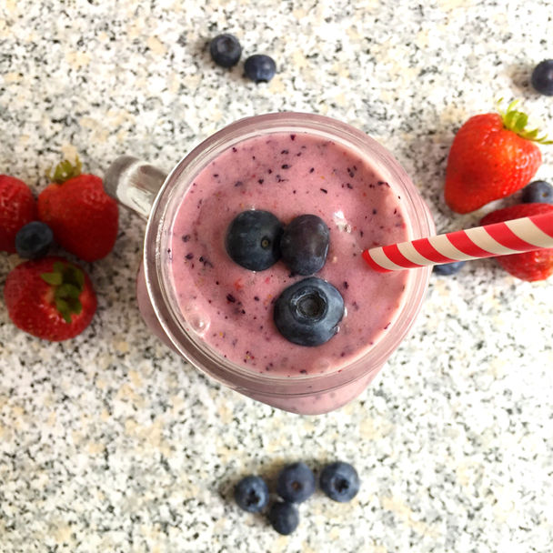 PB&J Chia Smoothie