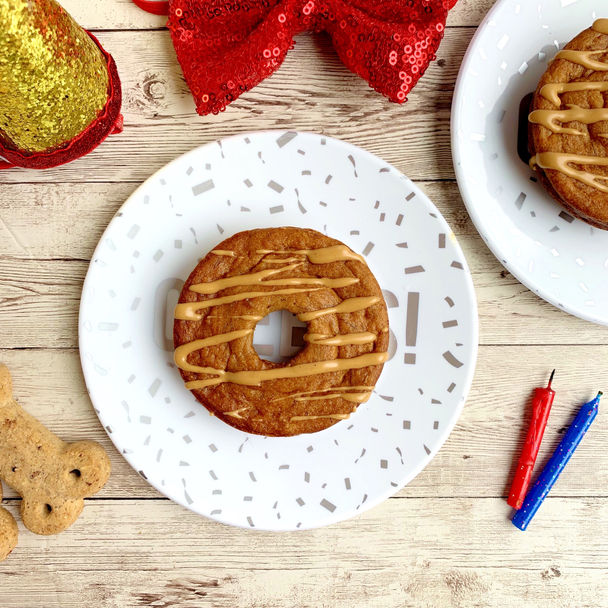 Peanut Butter Doggie Donuts