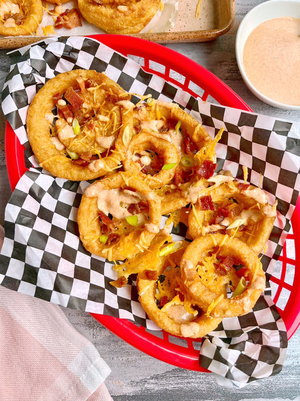 Loaded Onion Rings