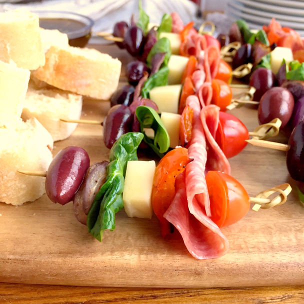 Italian Sub Skewers