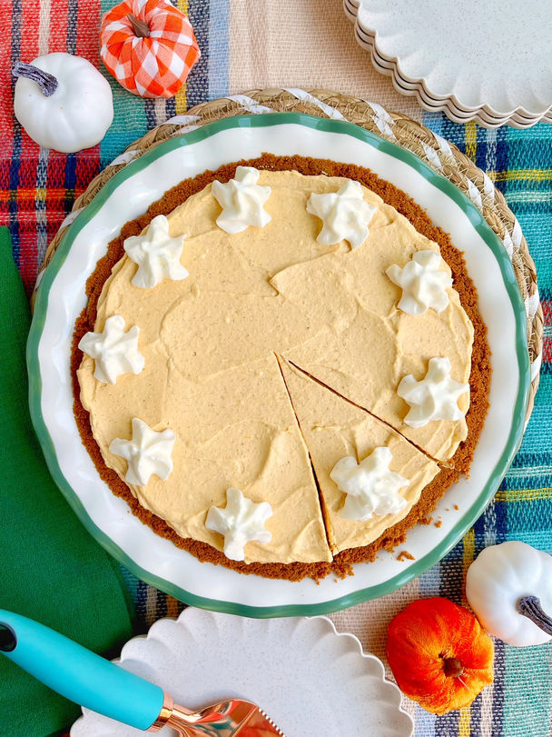 No Bake Pumpkin Cheesecake