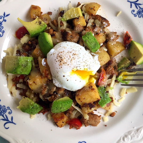 Southwest Turkey Breakfast Hash