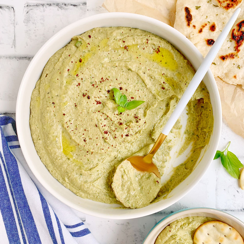Basil Hummus