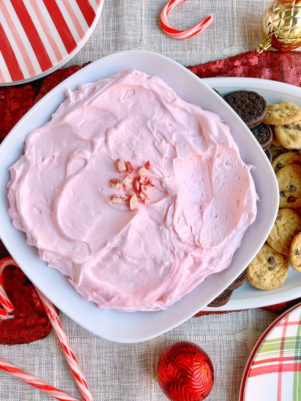 Peppermint Cheesecake Dip peppermint-cheesecake-dip