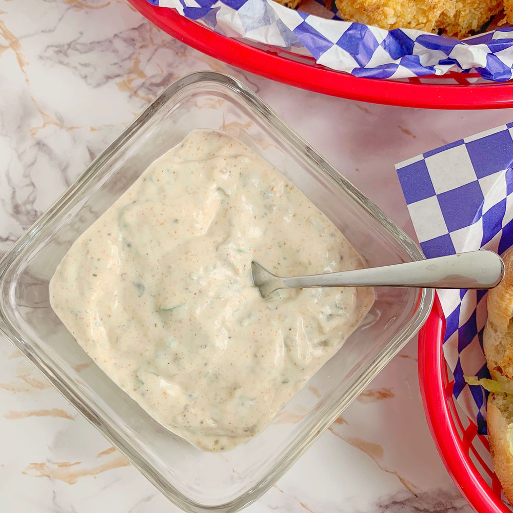 Baked Shrimp Po' Boys with Old Bay Remoulade