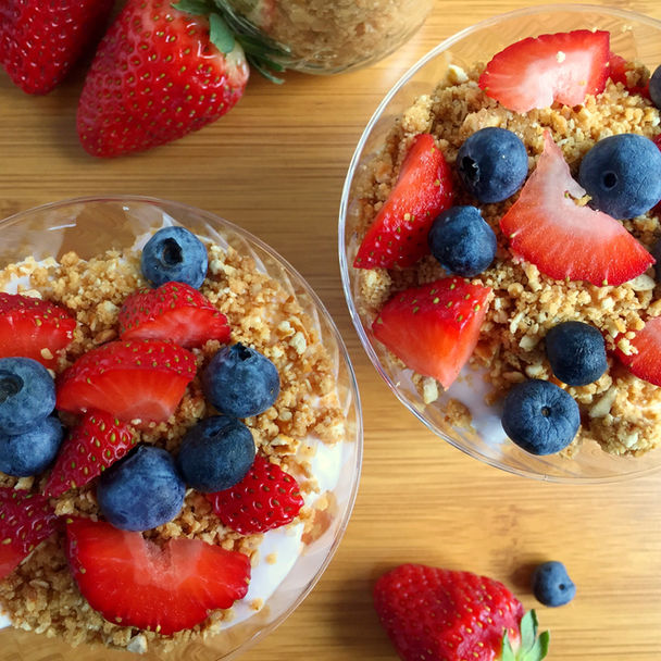 PB&J Breakfast Parfait