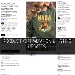 E-commerce Optimization / Shopify Product Refresh