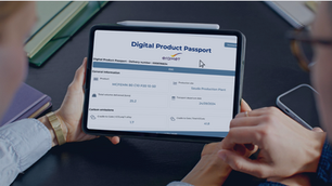 A snapshot of Eramet's Digital Product Passport, powered by Tilkal
