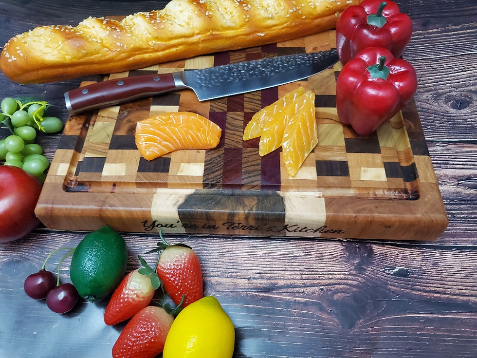 Thumbnail: Custom Made End Grain Cutting Board