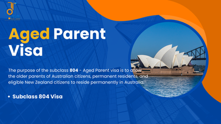 Aged Parent Visa (Subclass 804)