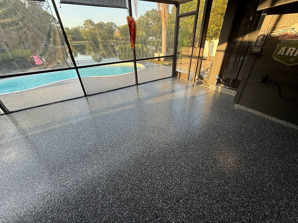 pool deck and patio concrete coating uv protected